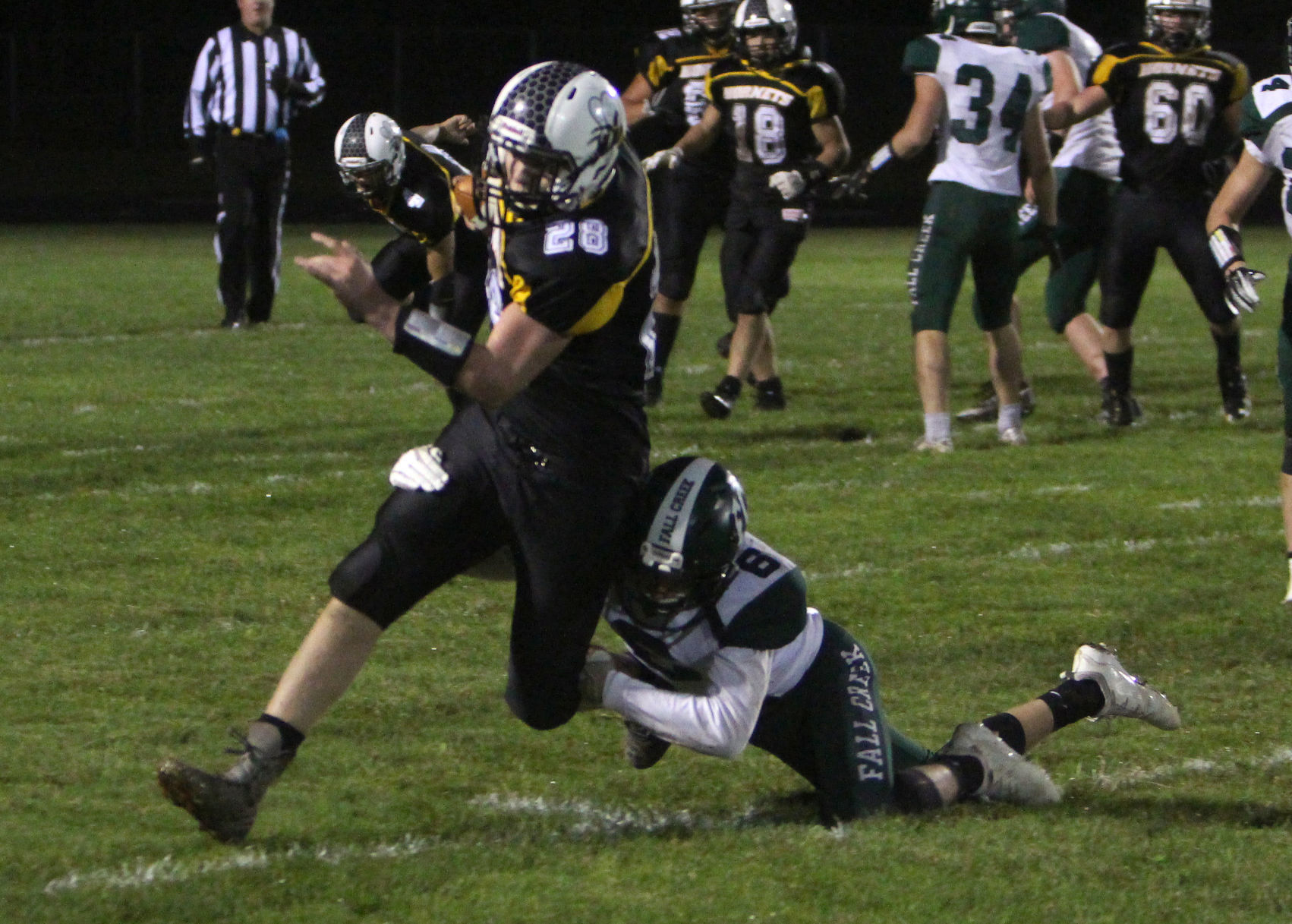 Fall Creek at Cadott football 9-21-18